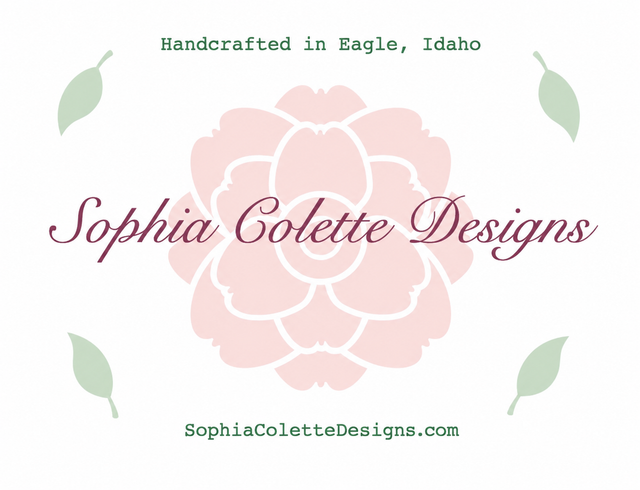 Sophia Colette Designs — handcrafted in Eagle, Idaho